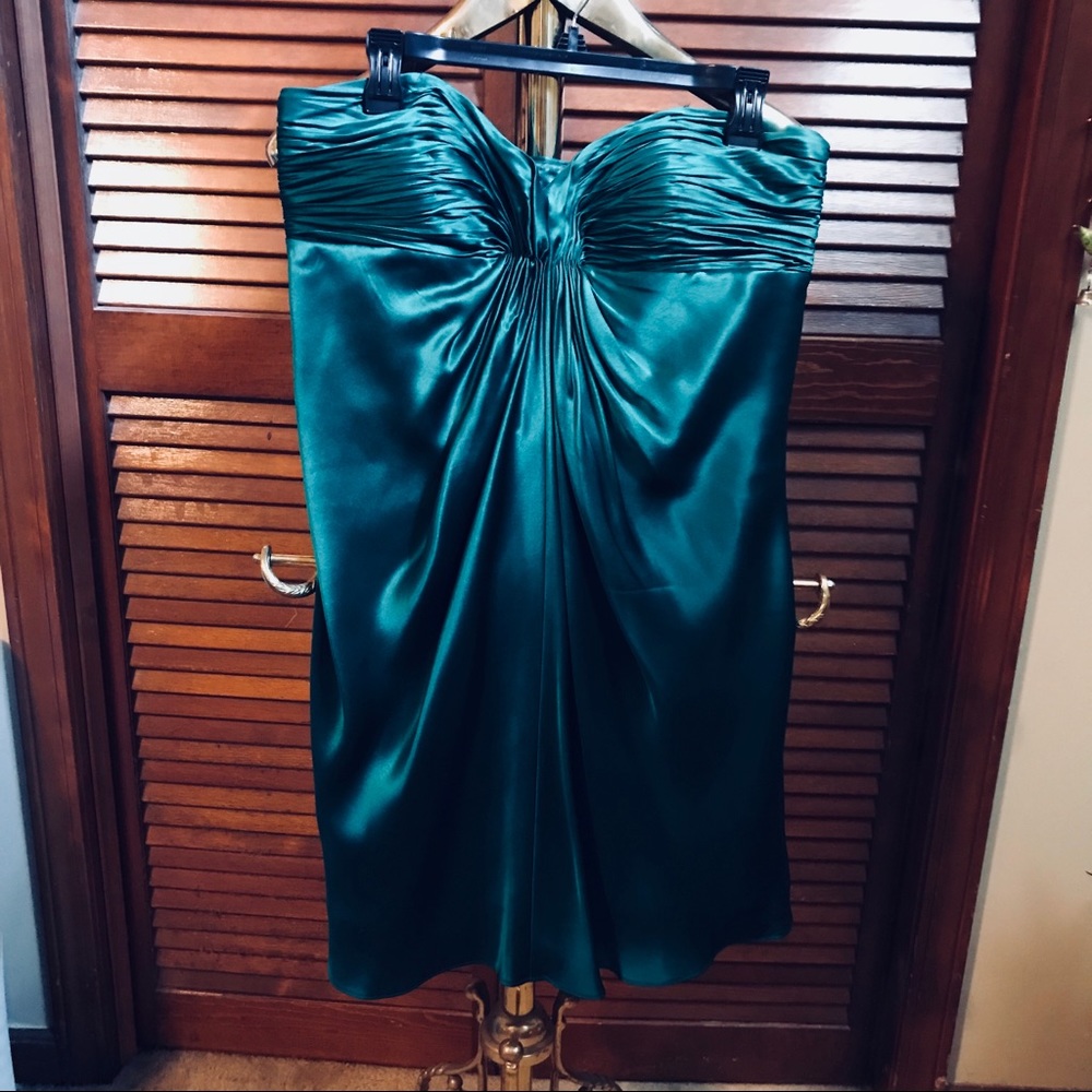 Strapless cocktail dress, size M